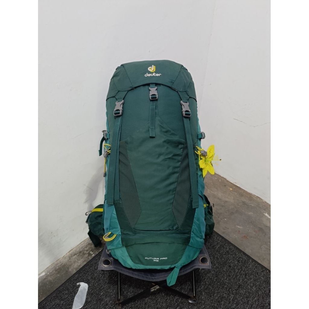Carrier Deuter Futura Pro 36L Hijau Tas Gunung