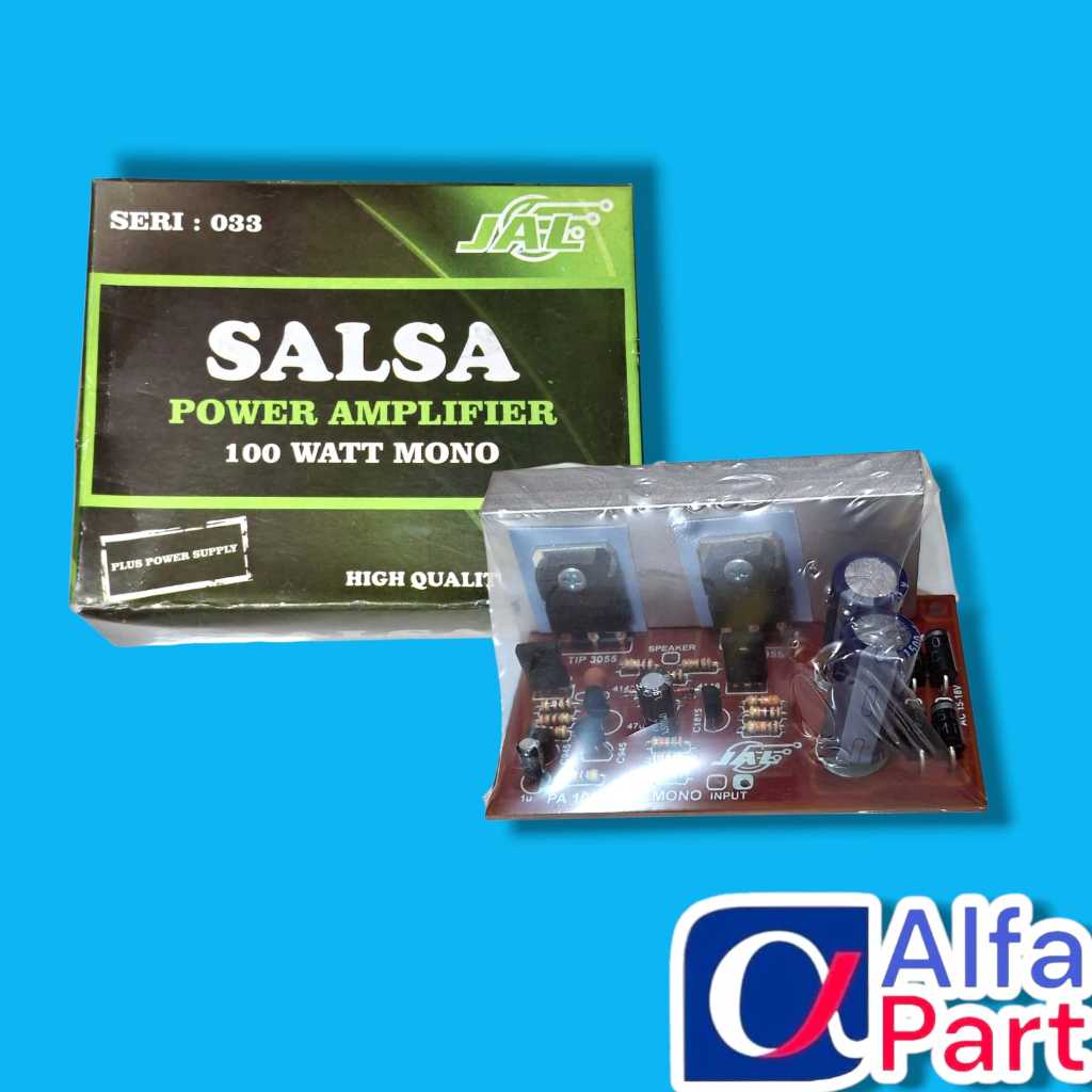 KIT POWER AMPLIFIER 100 WATT MONO SALSA JAL 033