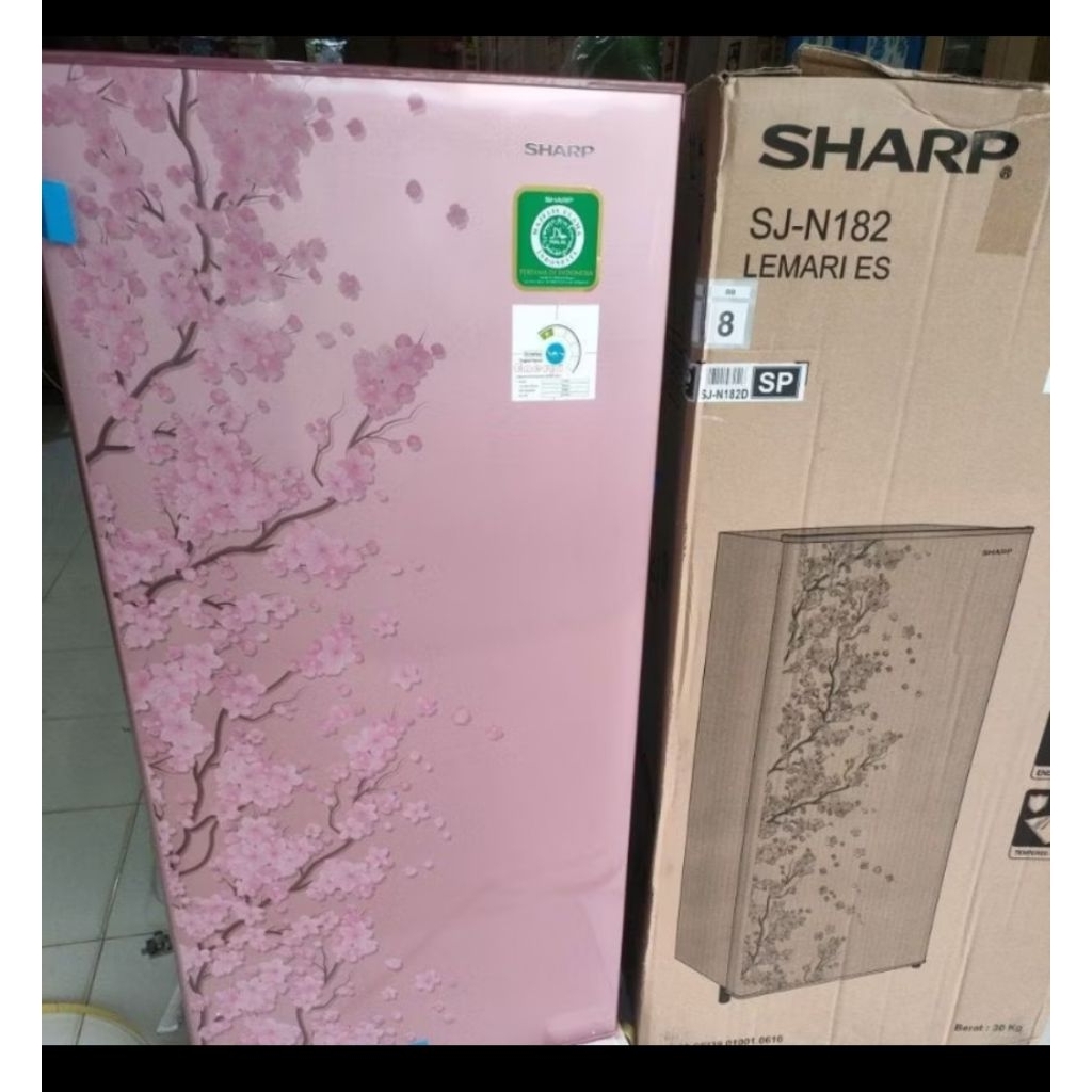 KULKAS SHARP 1 PINTU SJN182 KAPASITAS 166 LITER/ JUMBO