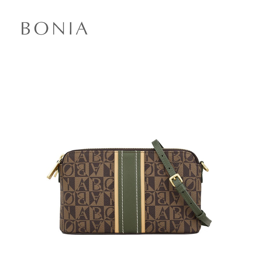 Bonia - Anna Sling Bag Dark Green