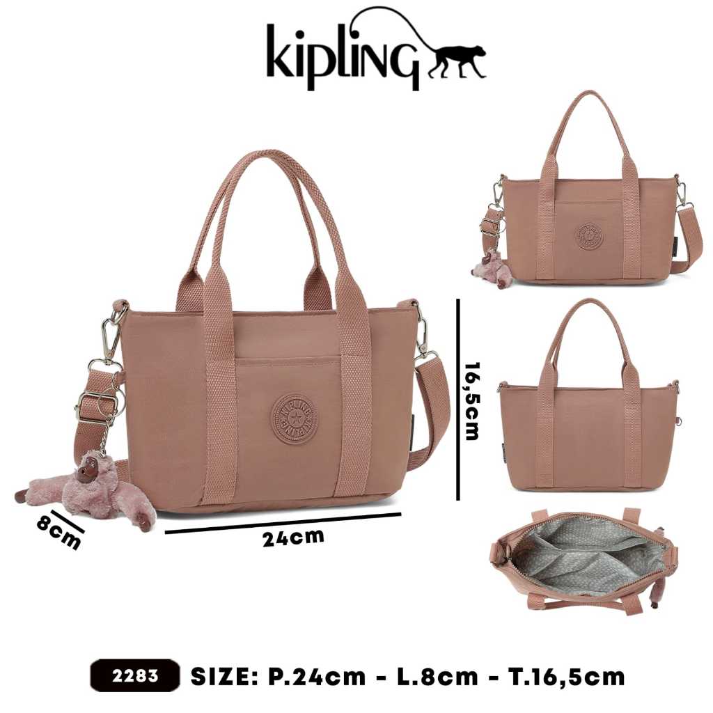 Damora Tas Kipling Tote Bag Wanita 2283 | Mini Handbag + Sling | Simple & Elegan (kode : 2283)