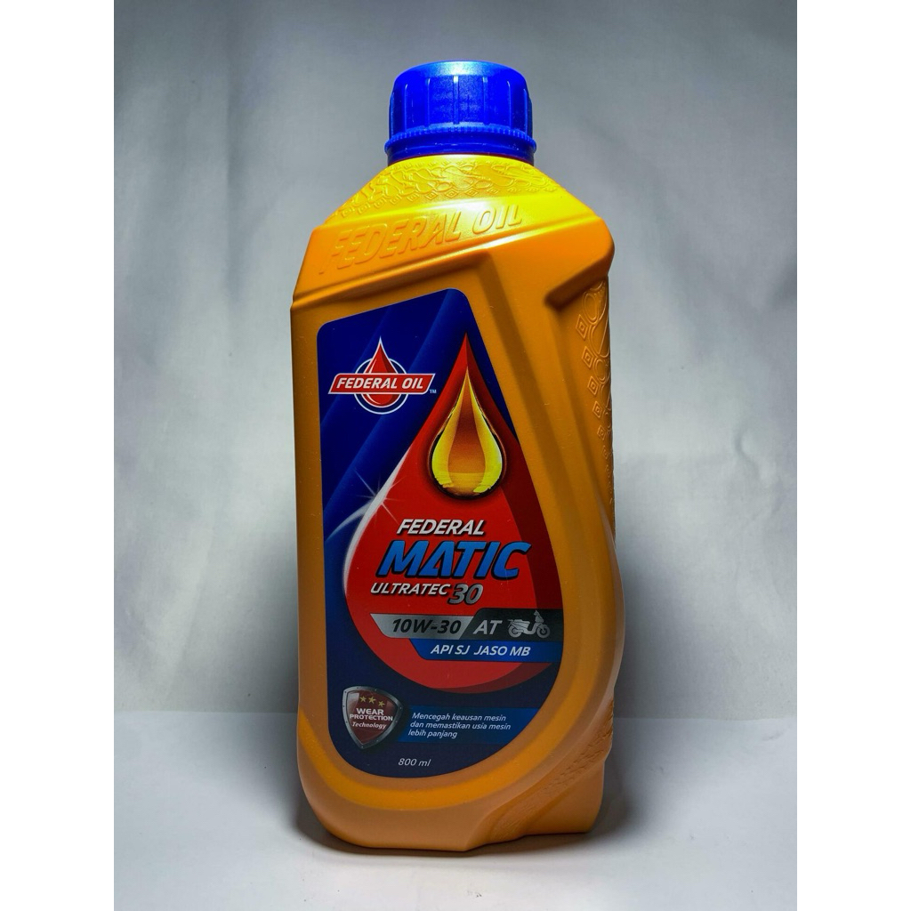 OLI MESIN FEDERAL MATIC Y40 10W-30 0,8L FEDERAL OIL ```