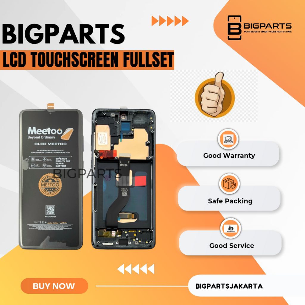 LCD TOUCHSCREEN SAMSUNG GALAXY S20 PLUS G985 G985F COMPLETE