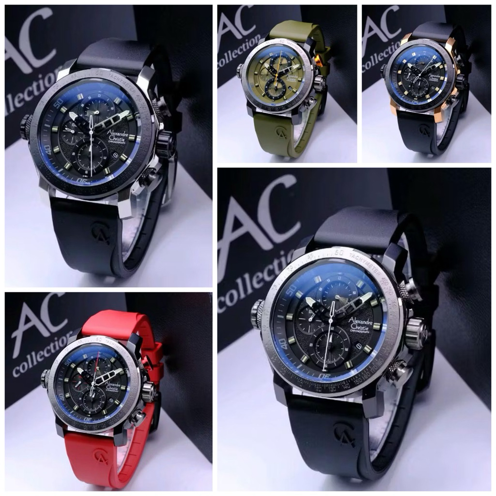 ALEXANDRE CHRISTIE 6565 / 6565MC PRIA ORIGINAL GARANSI 1TAHUN