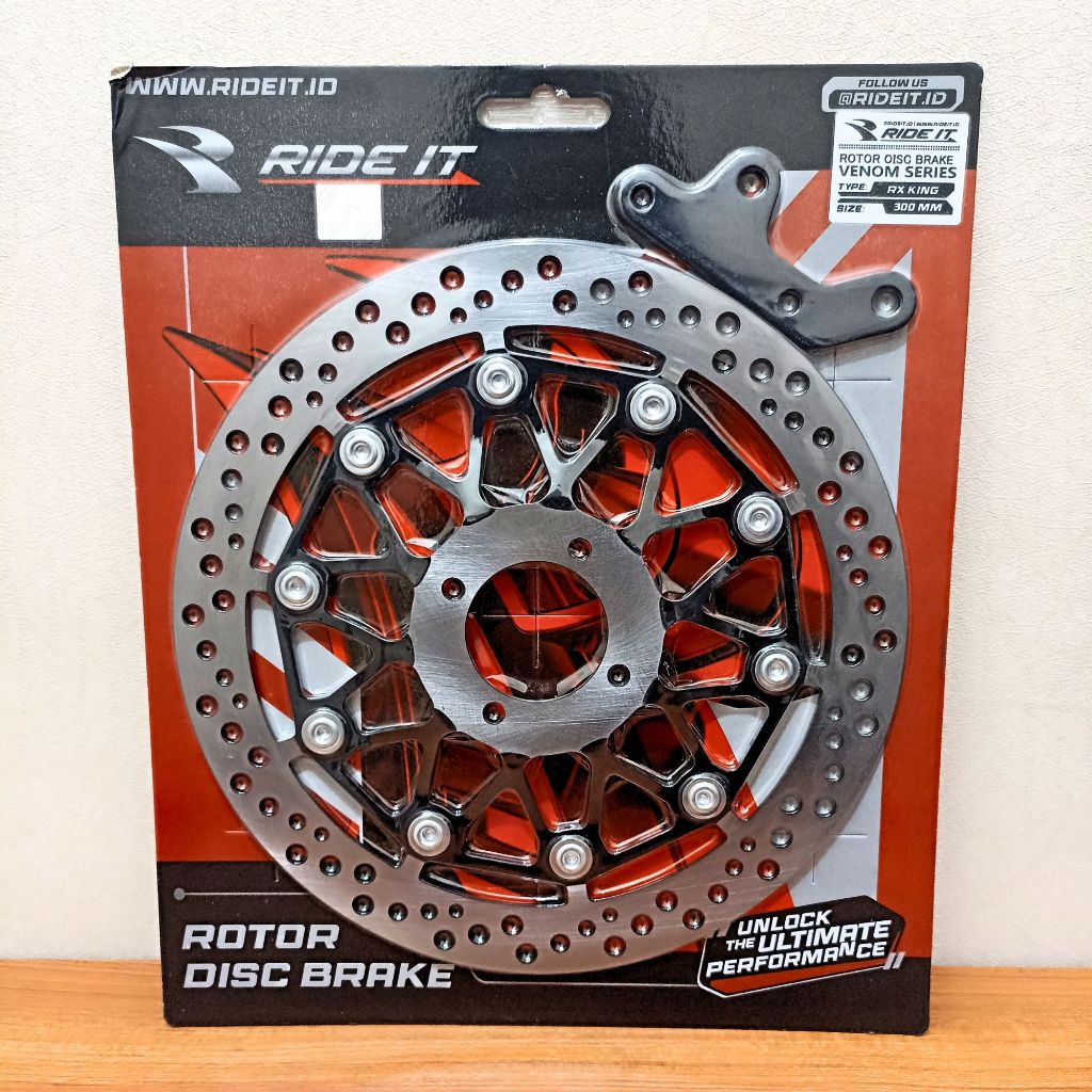 Piringan Cakram RX King Disk Cakram Lebar 300 mm Model Venon Series RIDE IT PNP Yamaha RX King