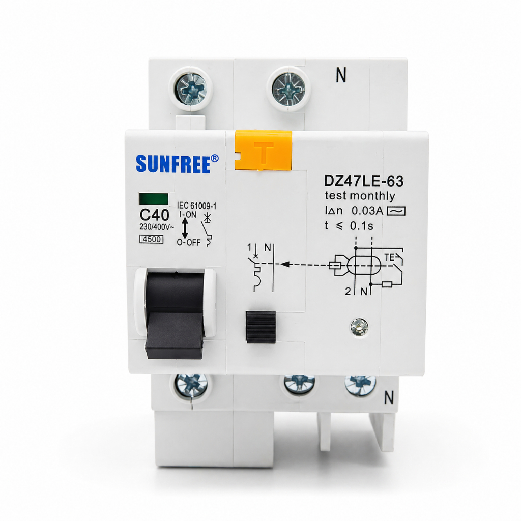 Anti Kontak Listrik Sunfree - ELCB 40 Ampere