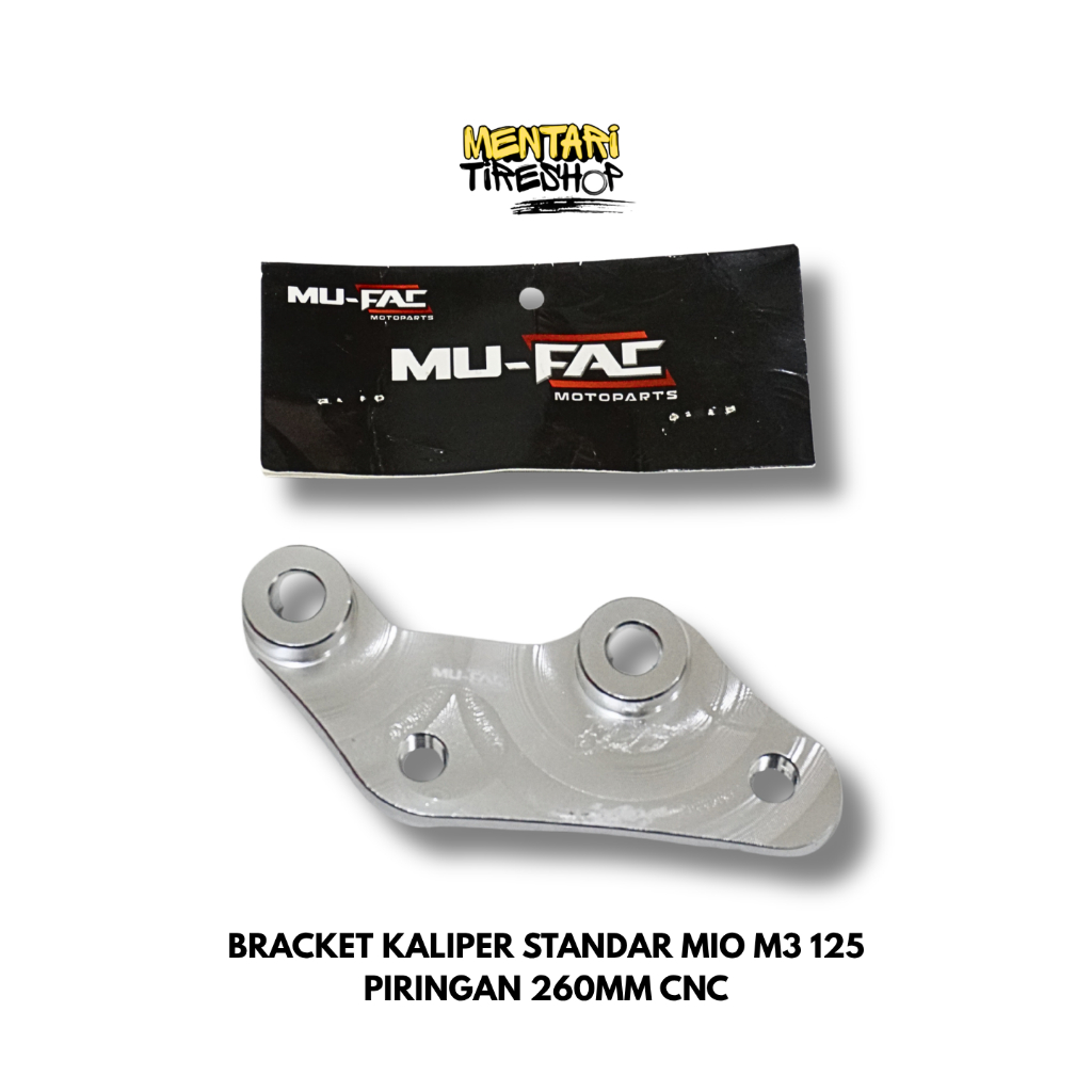 BRACKET KALIPER STD MIO M3 125 260MM PIRINGAN 260 MM BRAKET CAKRAM MIO Z