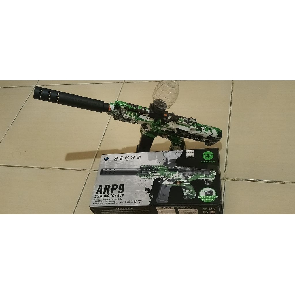 Mainan Pistol Anak Arp-9 Gell Blaster