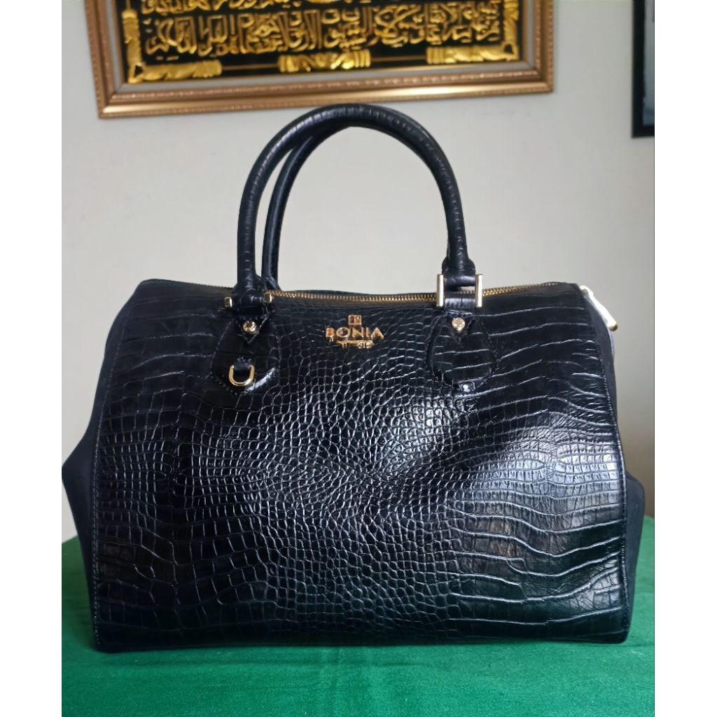 tas kulit buaya asli BONIA