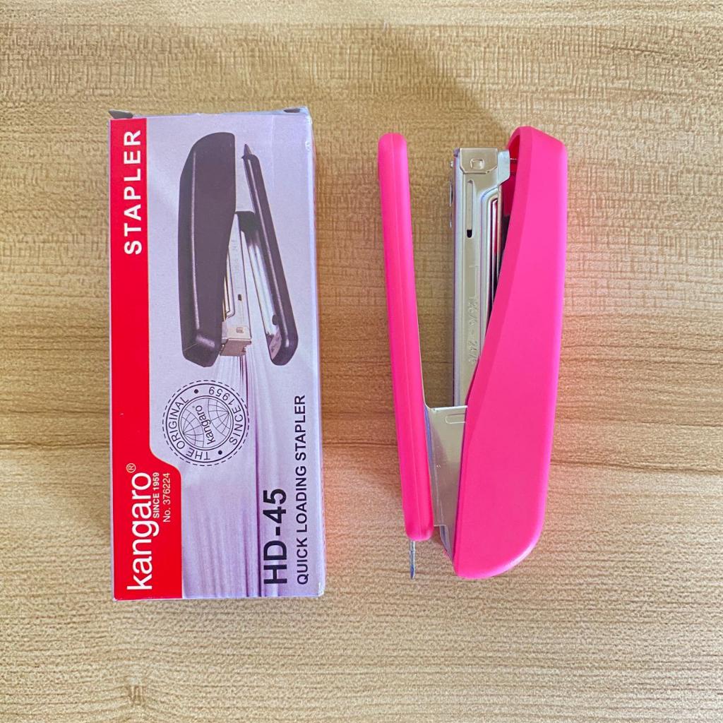 Kangaro Stapler HD-45 - Alat Stalpes Jilid Buku Tebal Perlengkapan  Fotocopy Sekolah Kantor Besar Fu