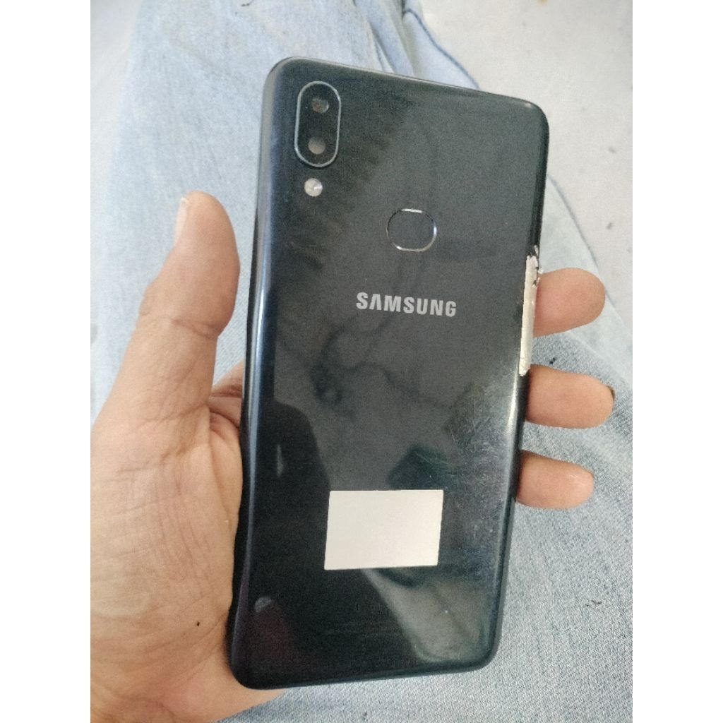 lcd samsung a10s original cabutan
