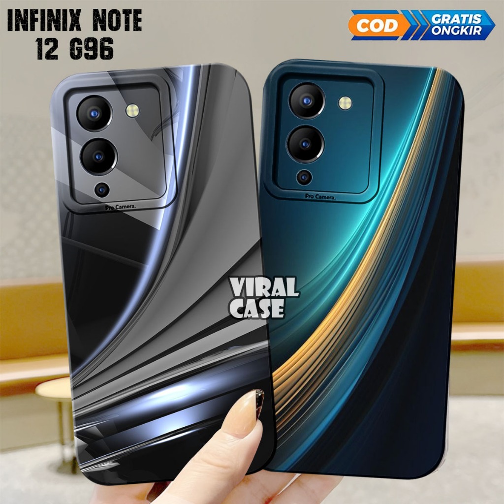 Softcase Pro Camera Case INFINIX NOTE 12 G96 / INFINIX NOTE 12 TURBO 2022 - Silikon Hp Infinix Terba