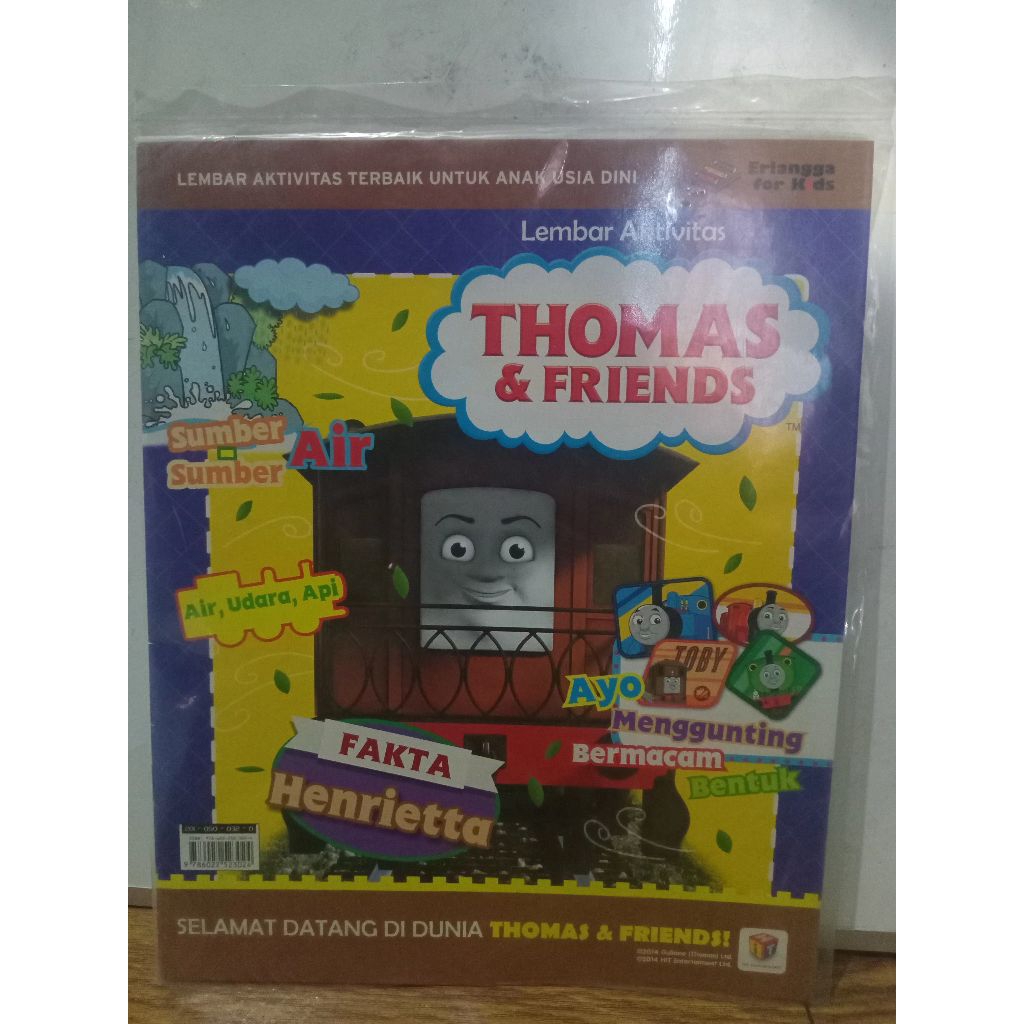 buku aktivitas thomas & friends
