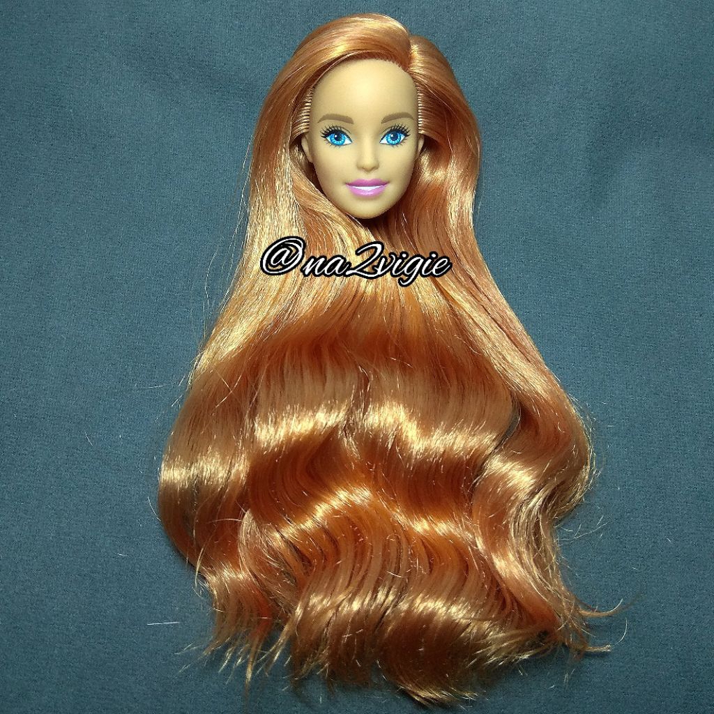 Head Boneka Barbie / Kepala Boneka Barbie Reroot 05