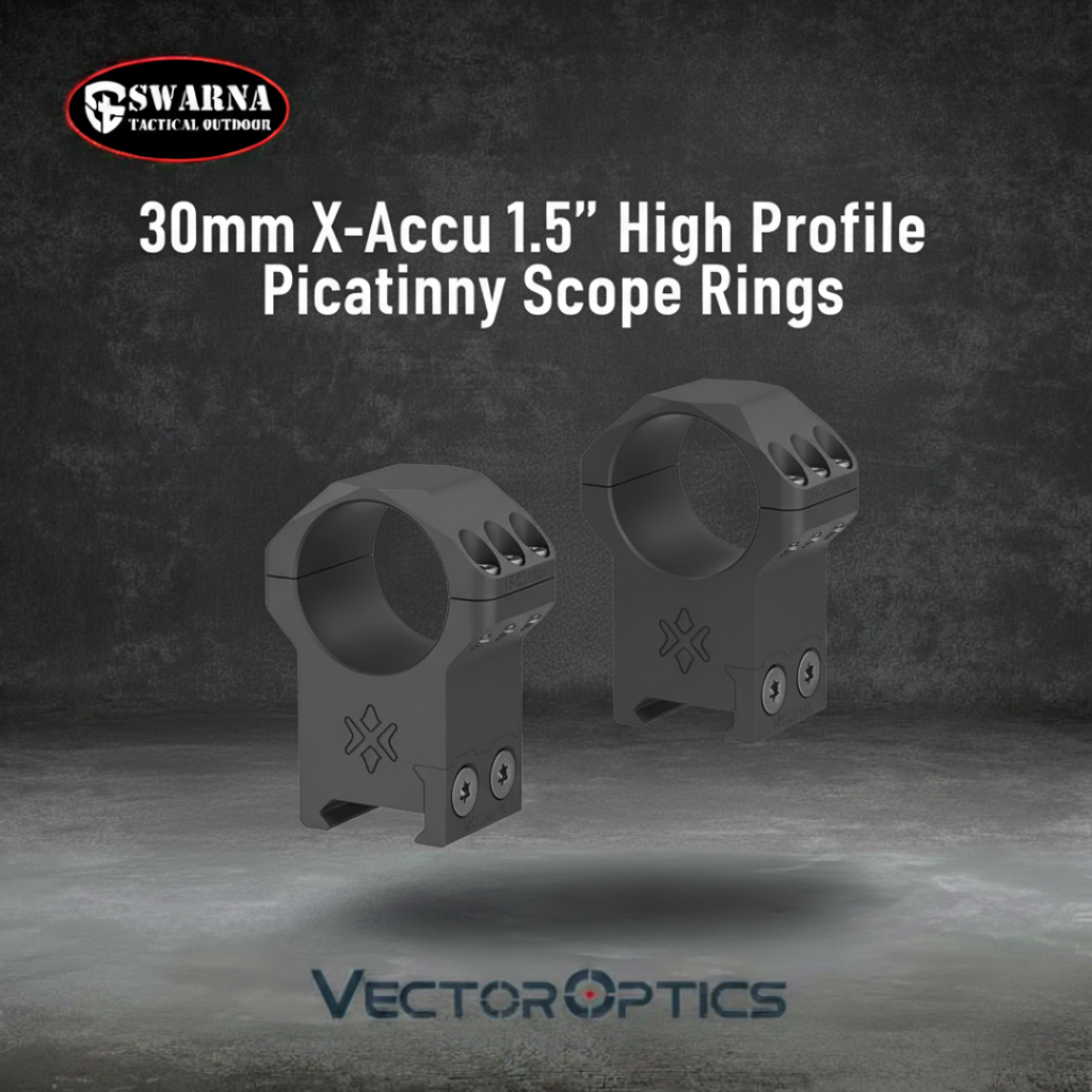 VECTOR OPTICS 30mm X-Accu 1.5" High Profile Picatinny Scope Rings