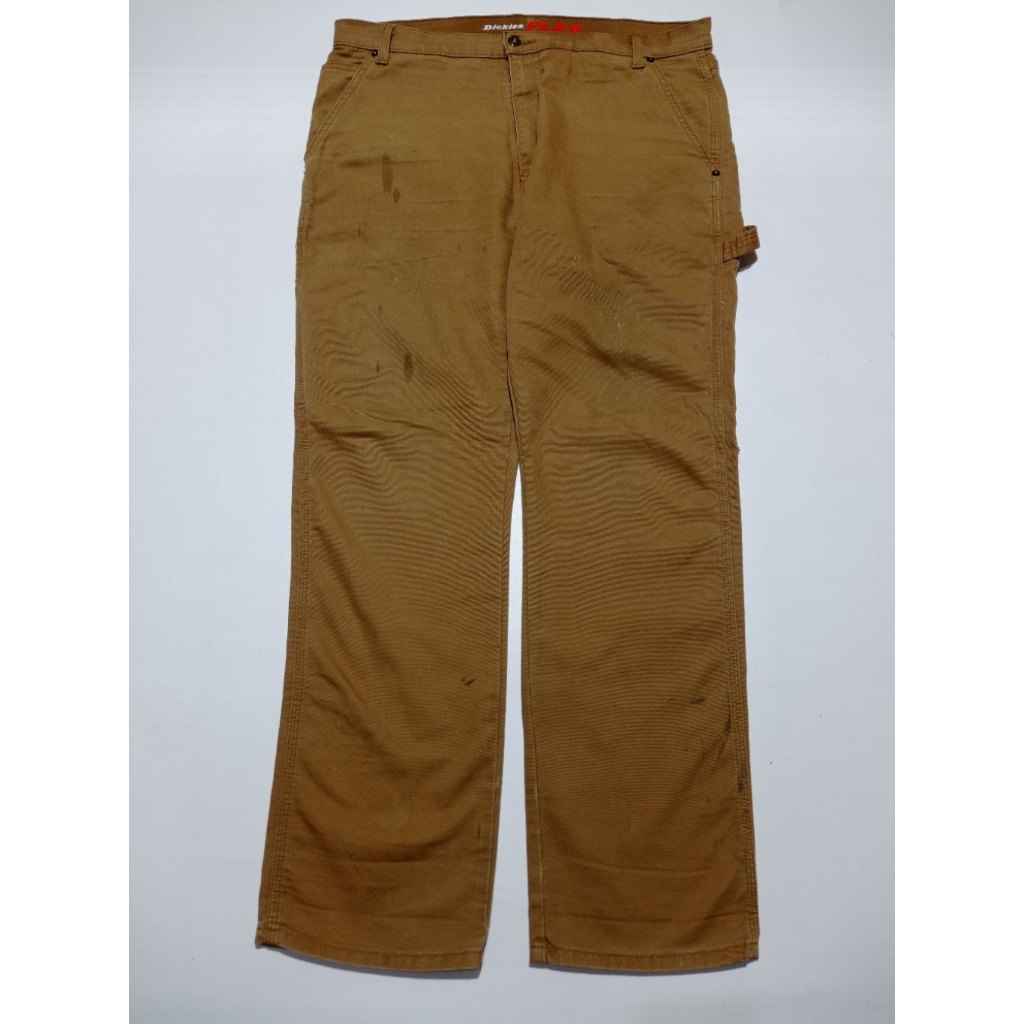 Celana Dickies Carpenter Single Knee Warna Brown/Coklat Size 36×32 Second Brand Dickies
