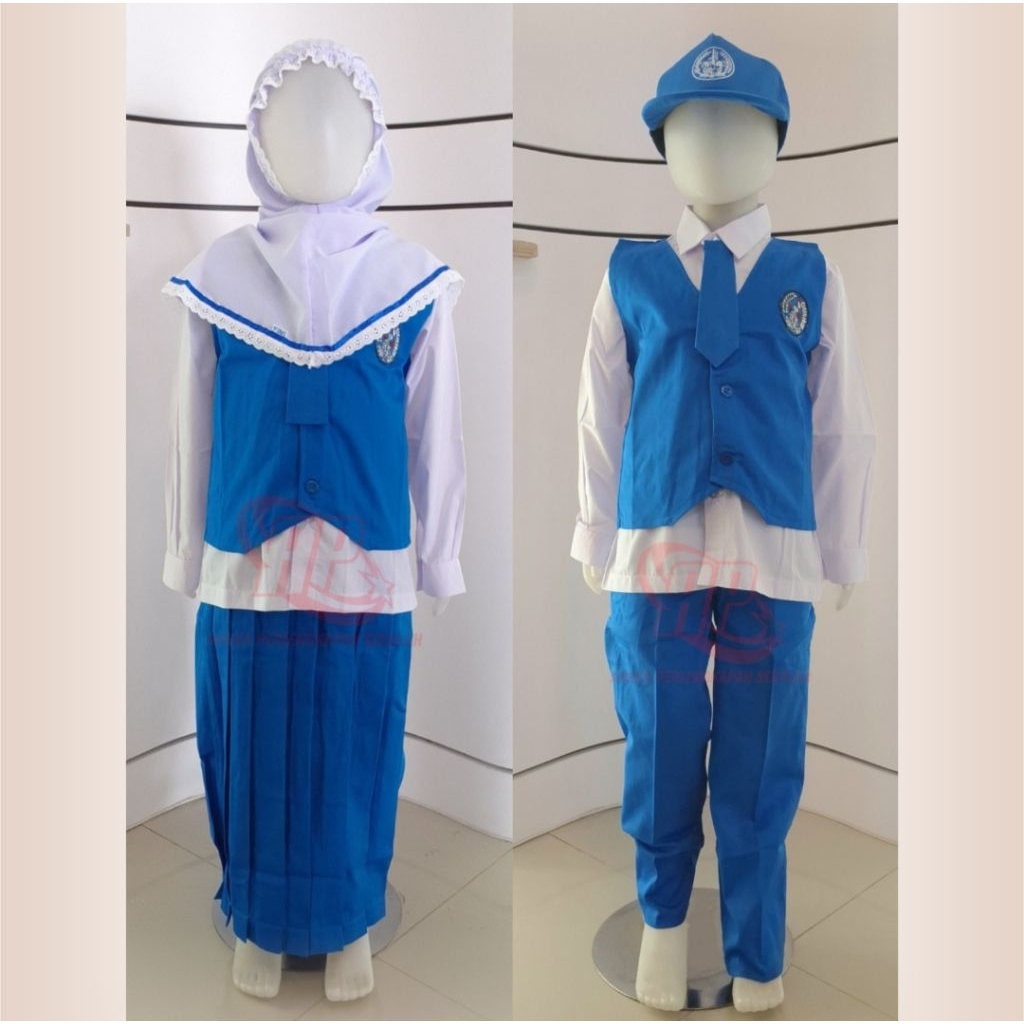 Baju TK Nasional Rompi Pisah