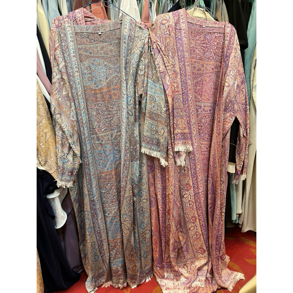 Kashmir pashmina abaya Viral Original Madinah