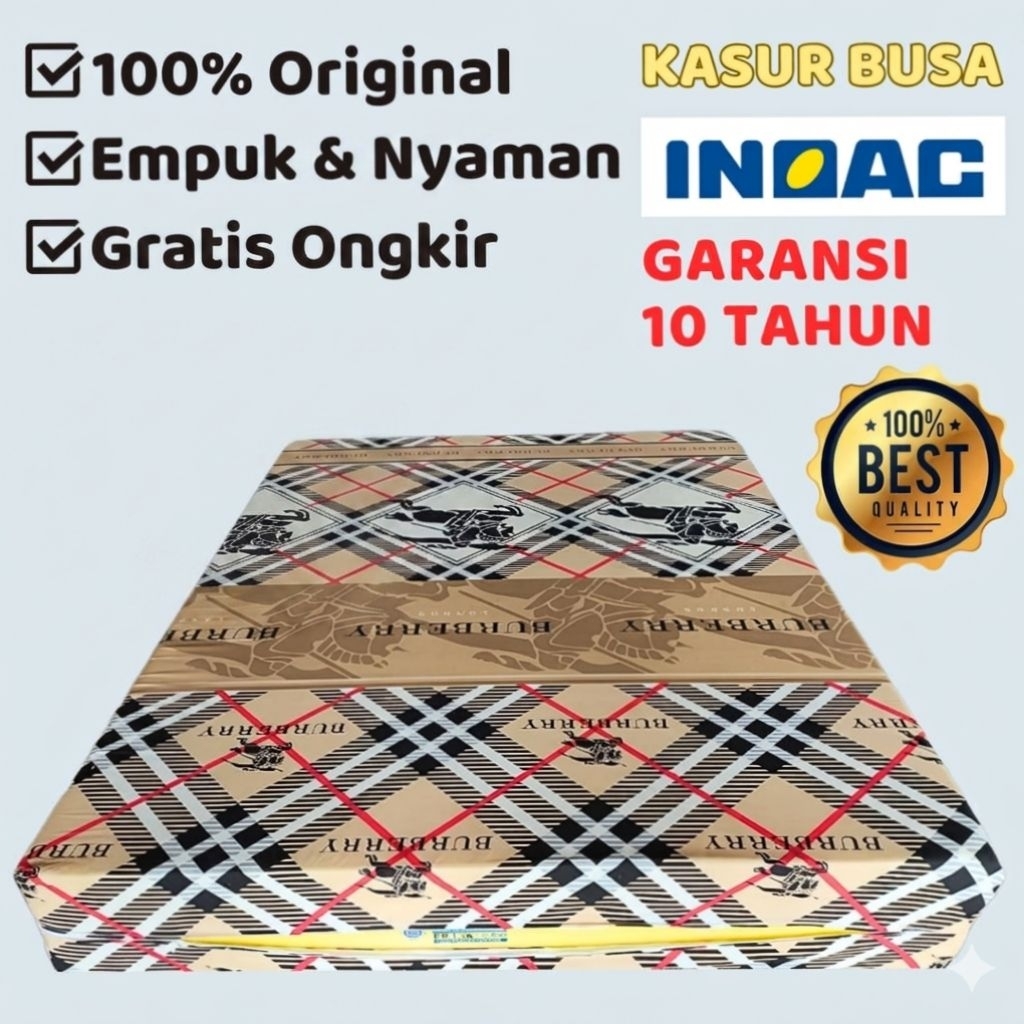 Kasur Busa Inoac Original D16 Tebal 30cm Ukuran 180x200cm