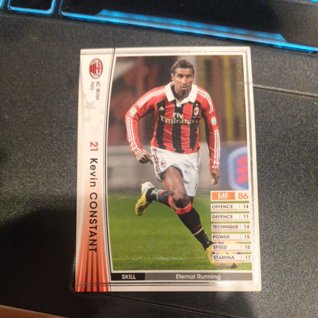 kartu bola panini wccf 2012/2013 AC Milan