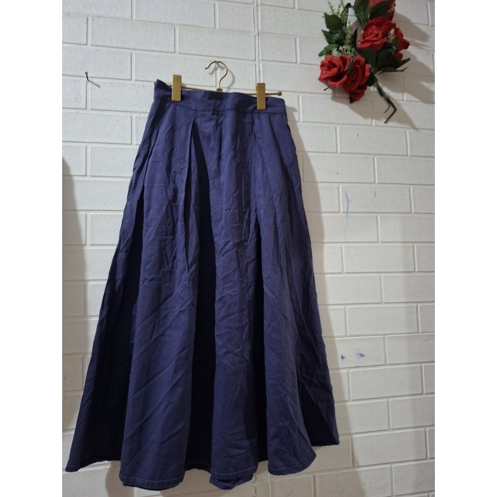 Rok jeans biru by Niko and