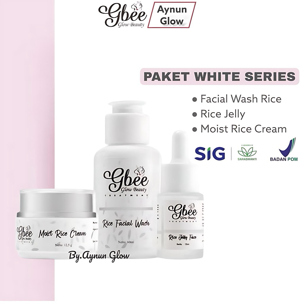 Gbee Glow Beauty Paket White Series Extract Niacinamide