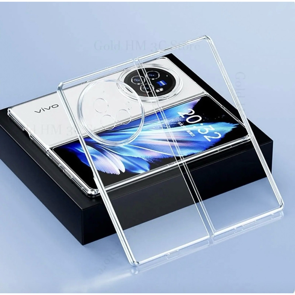 Premium Hardcase Crystal Clear For Vivo X Fold/X Fold+/X Fold 2/X Fold 3/X Fold 3 Pro” Hard PC Prote