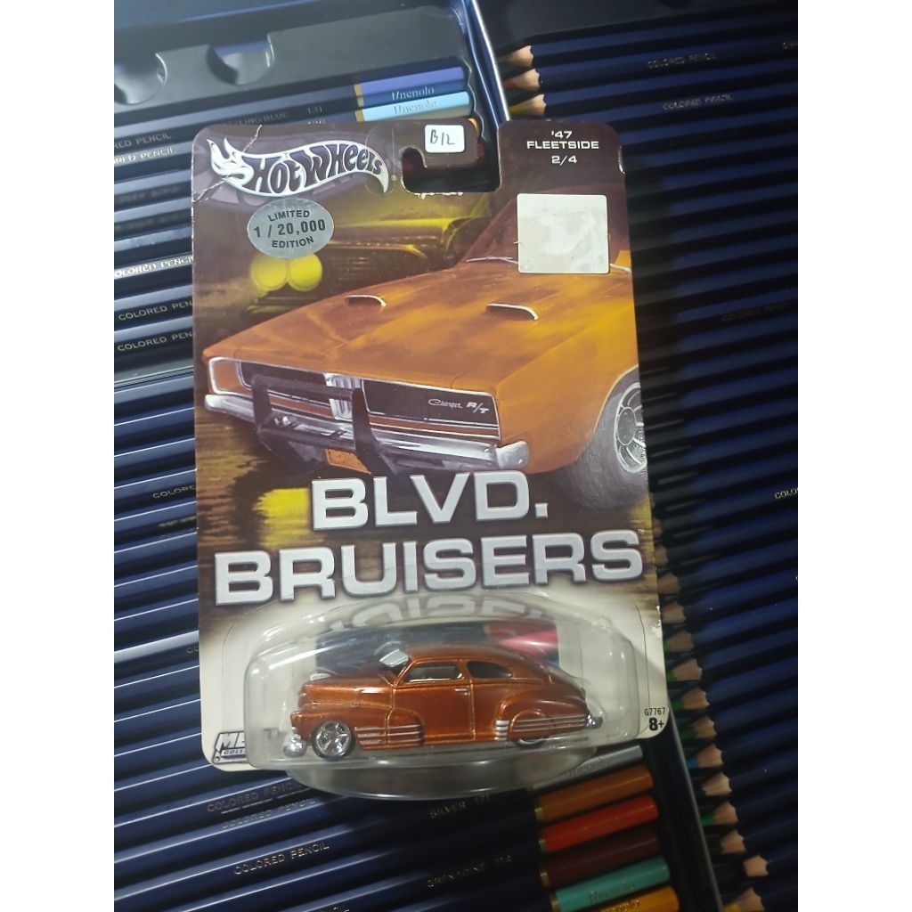 Hotwheels 47 Fleet Side 2/4 BLVD Bruisers Langkah