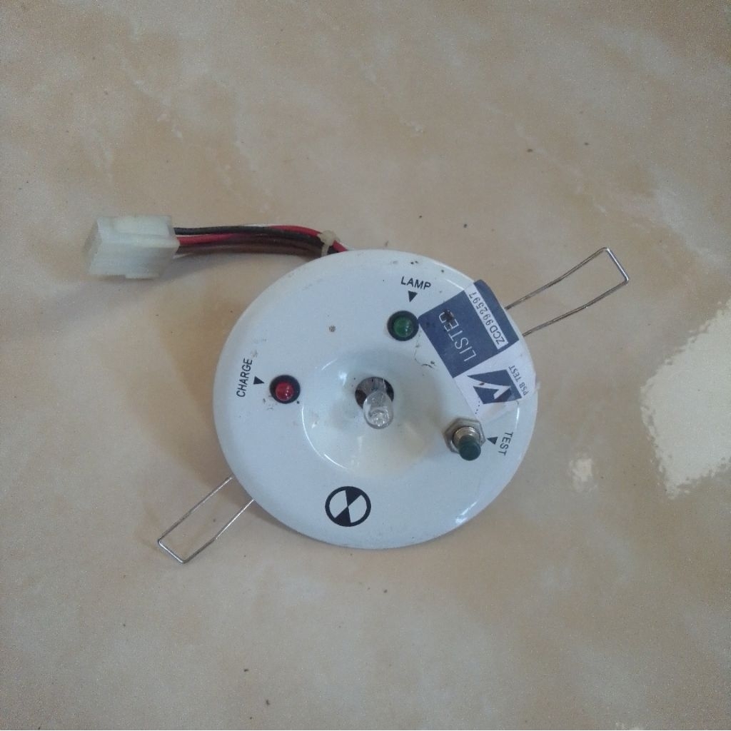 Lampu Emergency LED Plafon Downlight Otomatis Nyala Saat Listrik Mati Celing Lamp Darurat