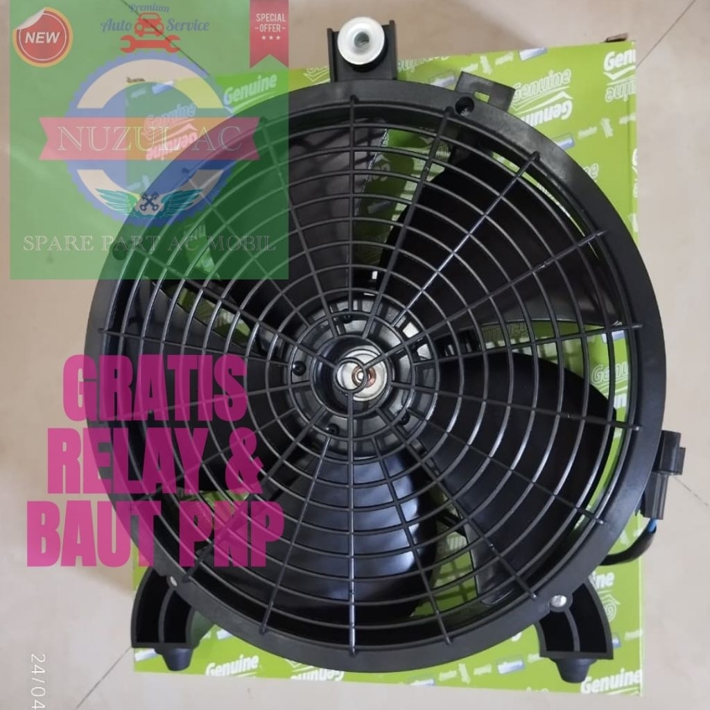 Kipas Tambahan Extra Fan Ac Radiator untuk semua  Mitsubishi Pajero Sport PNP - Merk Genuine