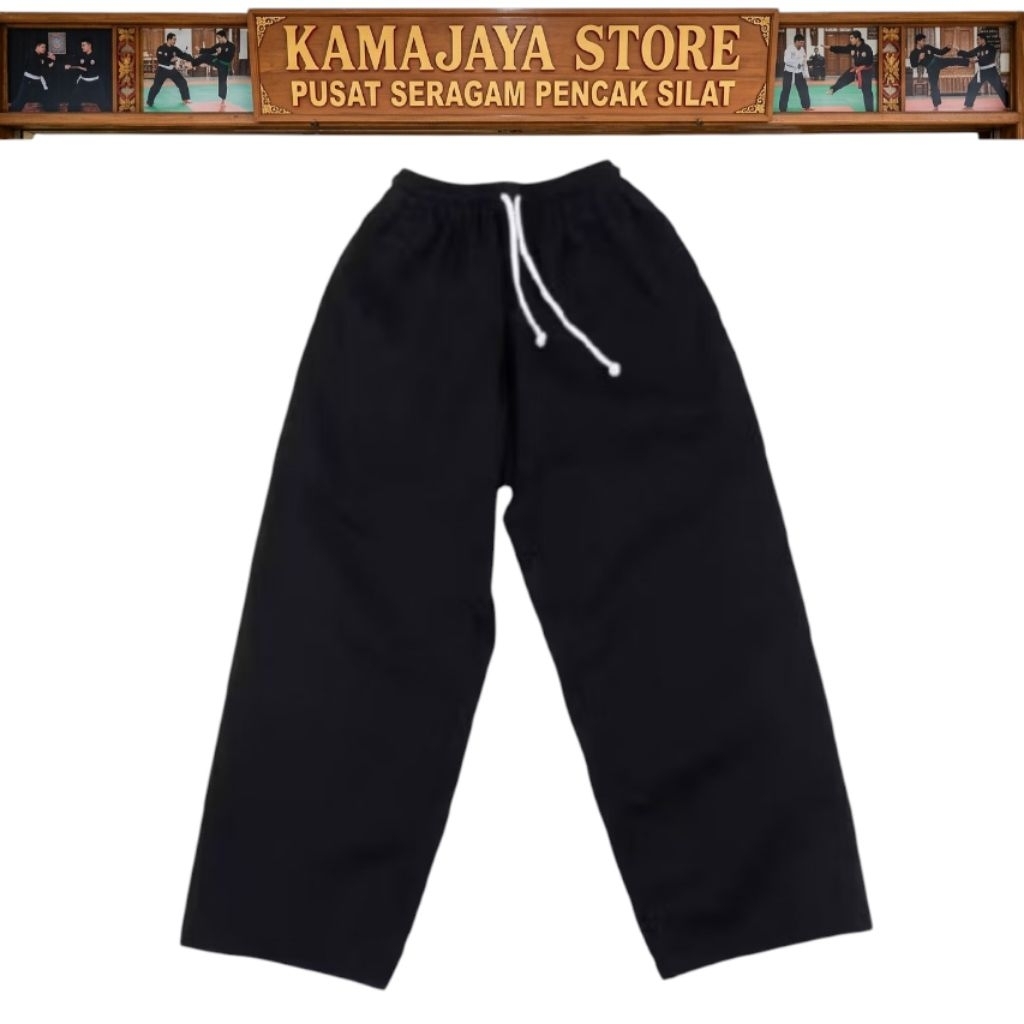 Celana Hitam Pencak Silat/Komprang silat