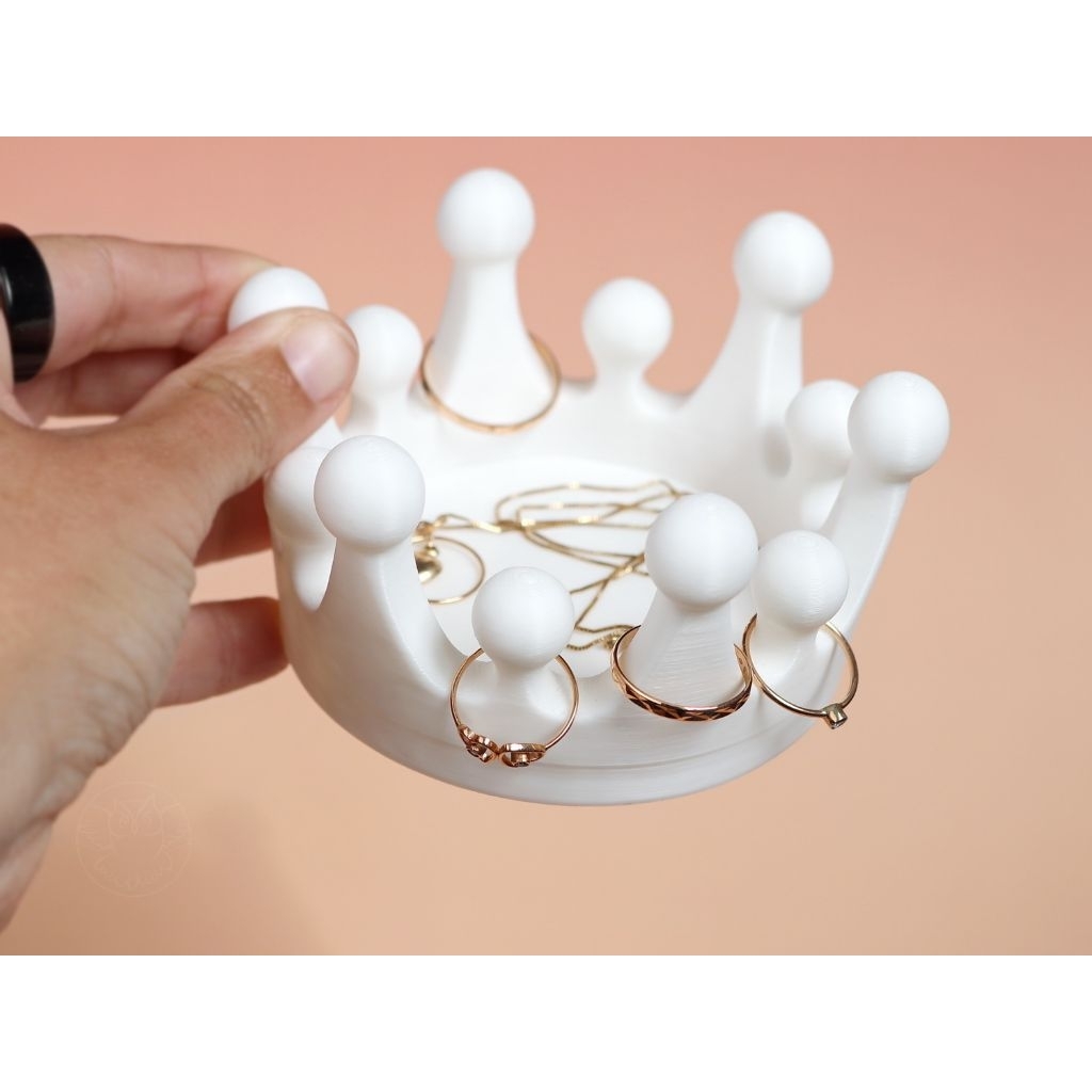 ( BISA REQ WARNA ) Crown Ring Holder