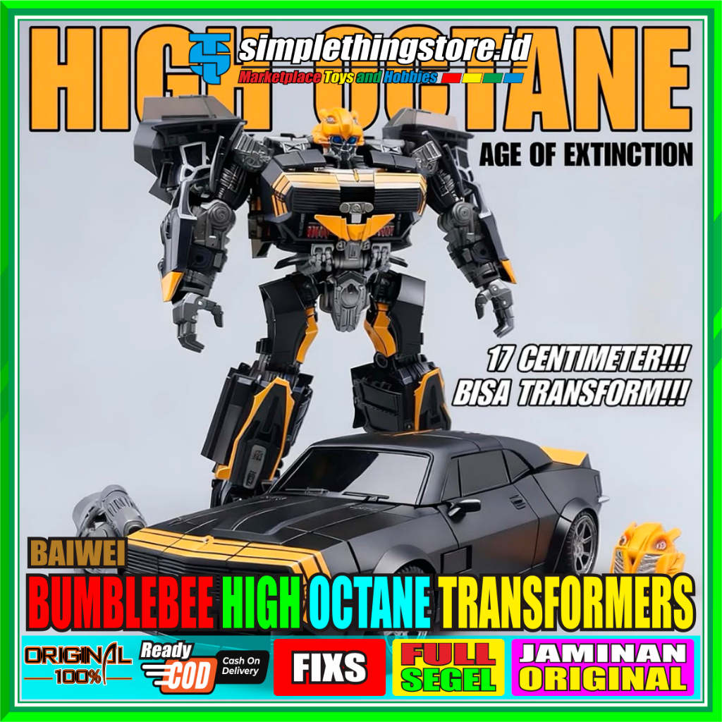 Baiwei Bumblebee High Octane Transformers Age Of Extinction TW-1038 Model Kit Action