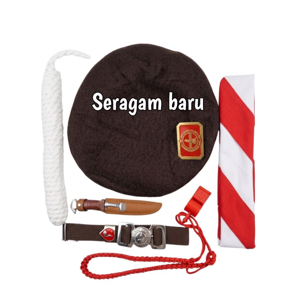 Atribut Pramuka Putra SD SMP