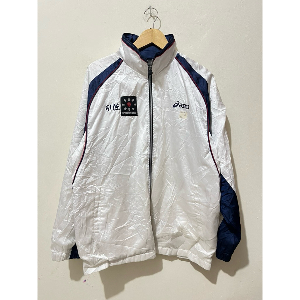 Jaket Windbreaker hedon ASICS Hidden Hoodie Bahan Premium