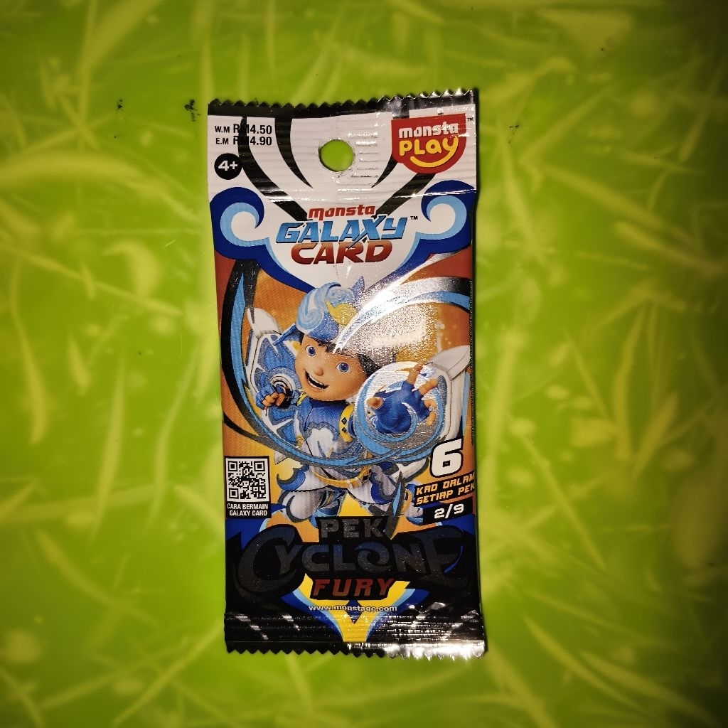 [HARGA SATUAN] Pek Kartu Spesial — S Gold Pek Cyclone Fury