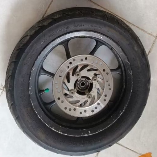 velg set ban depan scoopy ring 12 normal semuae