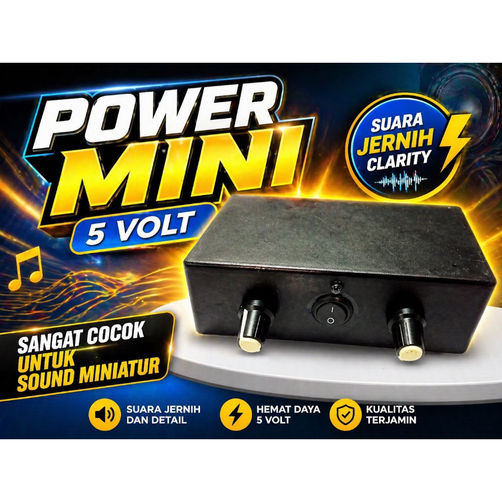 Power Mini 5 Volt | Miniatur Sound System