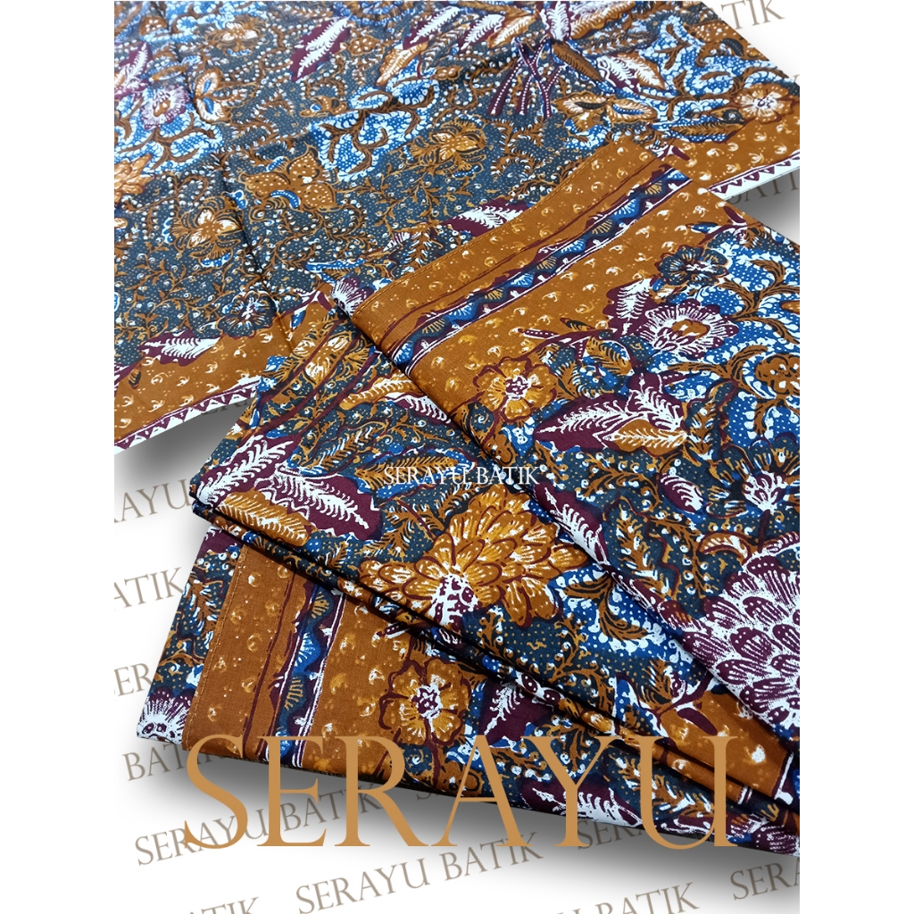 Kain Jarik / Sewek Batik Motif Lasem 100% Katun Primisima