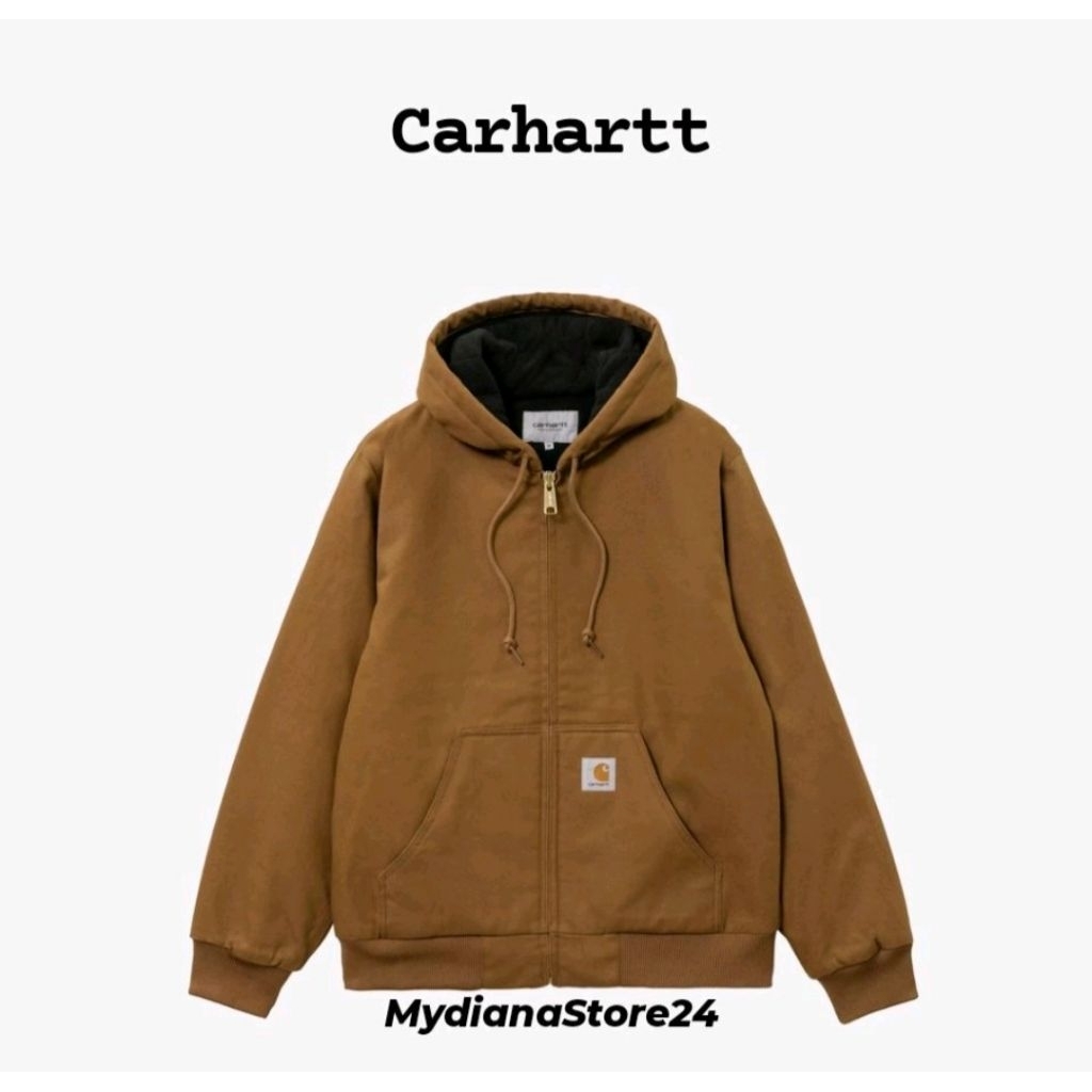 CARHARTT - CARHARTT WIP ACTIVE JACKET - HAMILTON BROWN