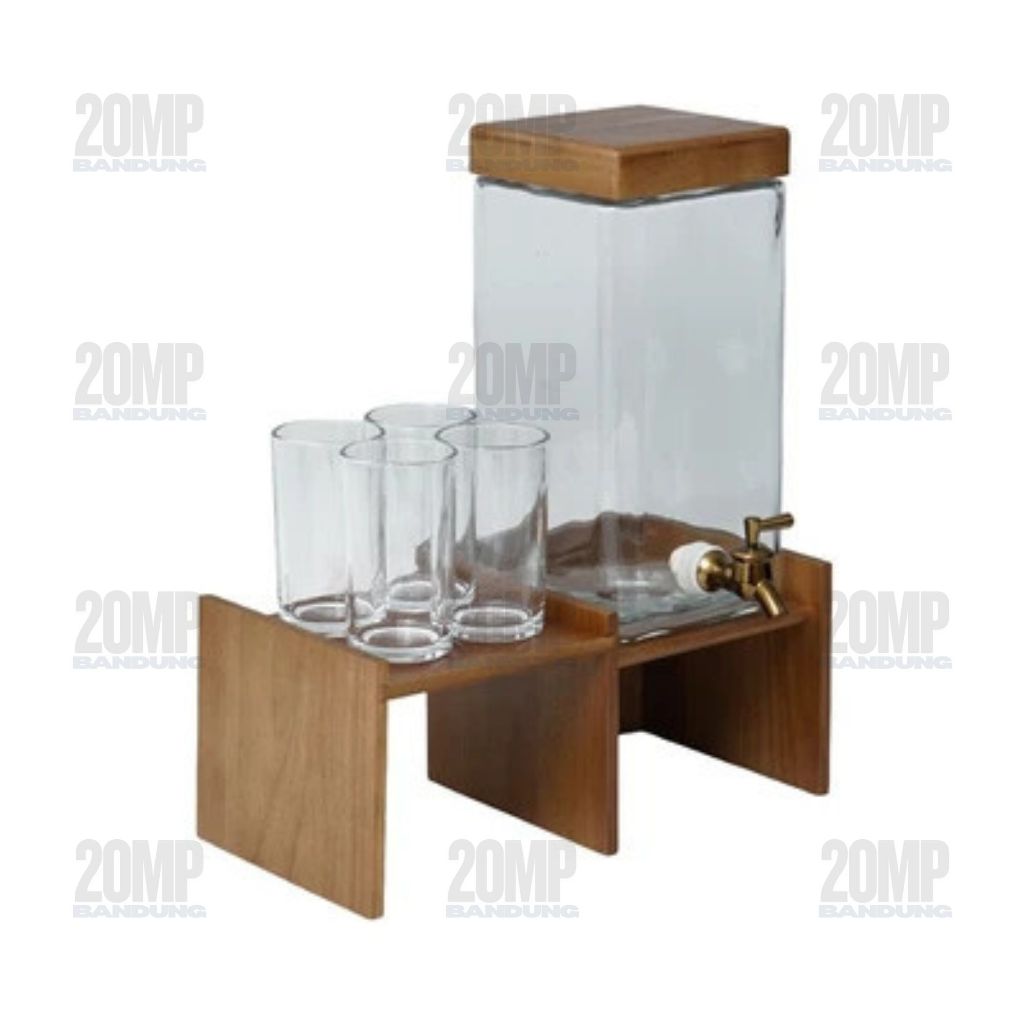 Set 6 Pcs Hikaru Dispenser Minuman Culinart BEVERAGE DISPENSER HIKARU SET