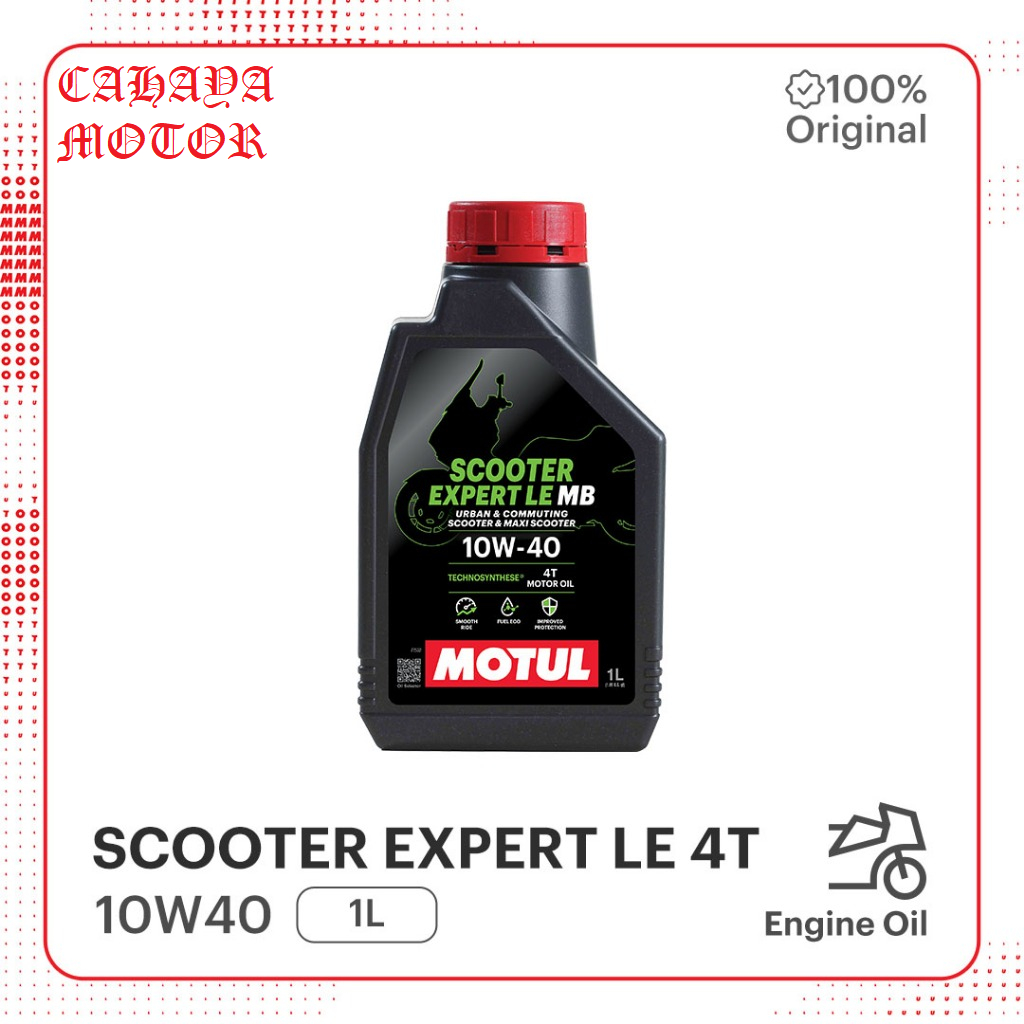 Oli Motul Scooter Expert LE 10W-40 1Liter