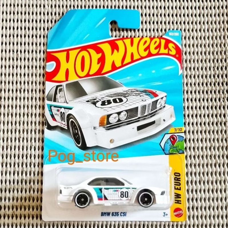 Hot Wheels 2026 - BMW 635 CSi - White