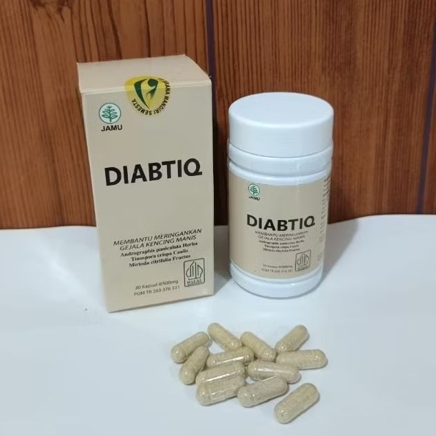 DIABTIQ Original Asli Herbal Diabetes