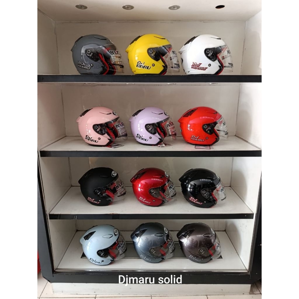 Helm kyt dj maru SNI/DOT original KYT 100%