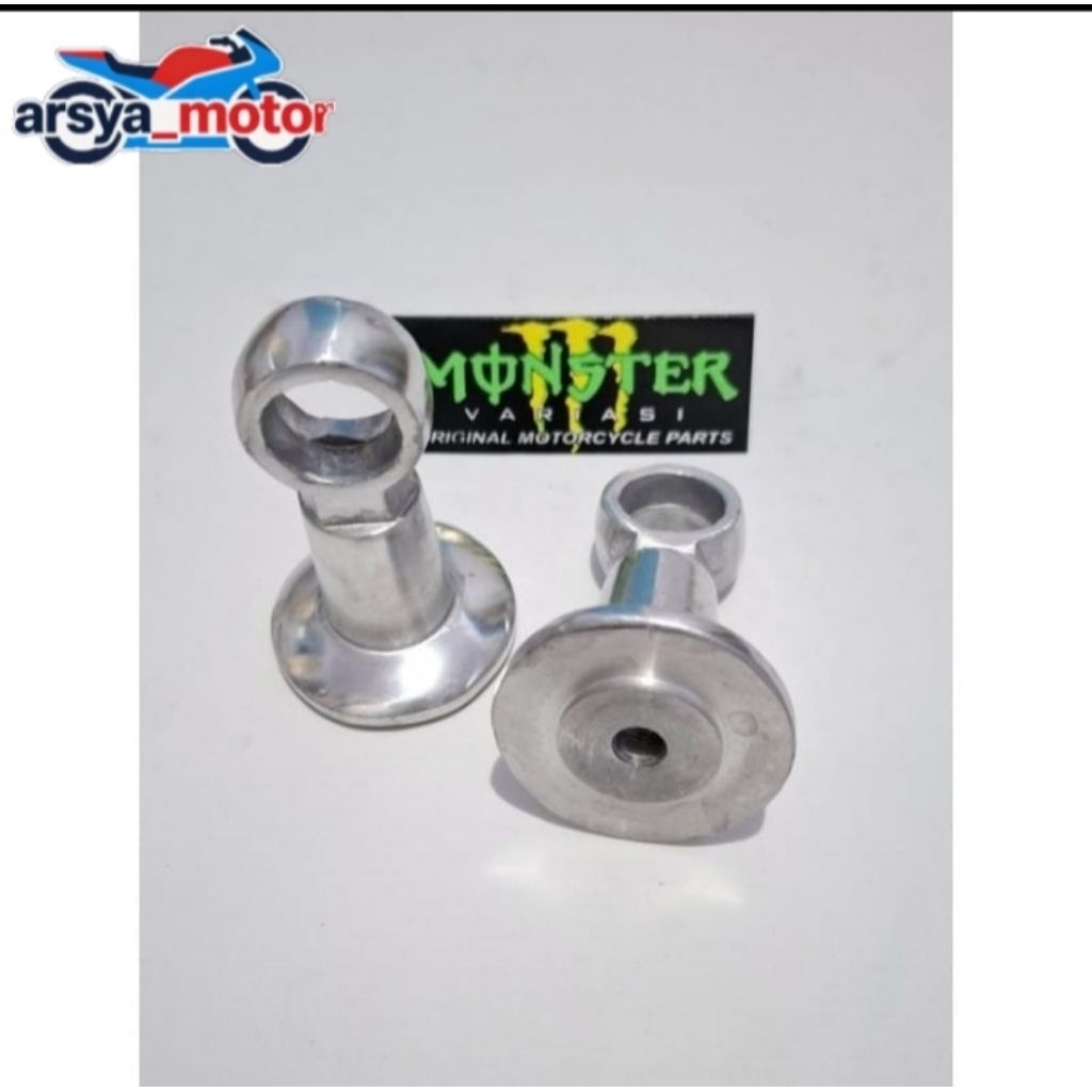 peninggi shock belakang tiger,megapro/pangkon shock belakang megapro tiger chrome