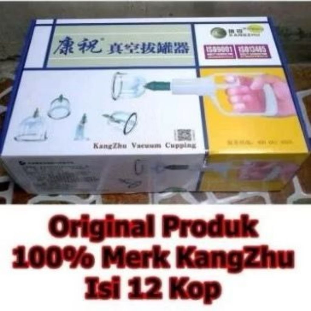 {KEJORAMEDIKAL} ALAT BEKAM KANGZHU ISI 12 KOP / ALAT BEKAM KANGZHU ISI 12 / KOP ANGIN