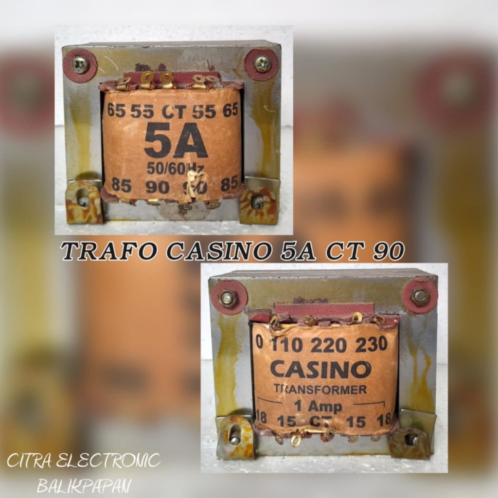TRAFO CASINO 5A CT 90