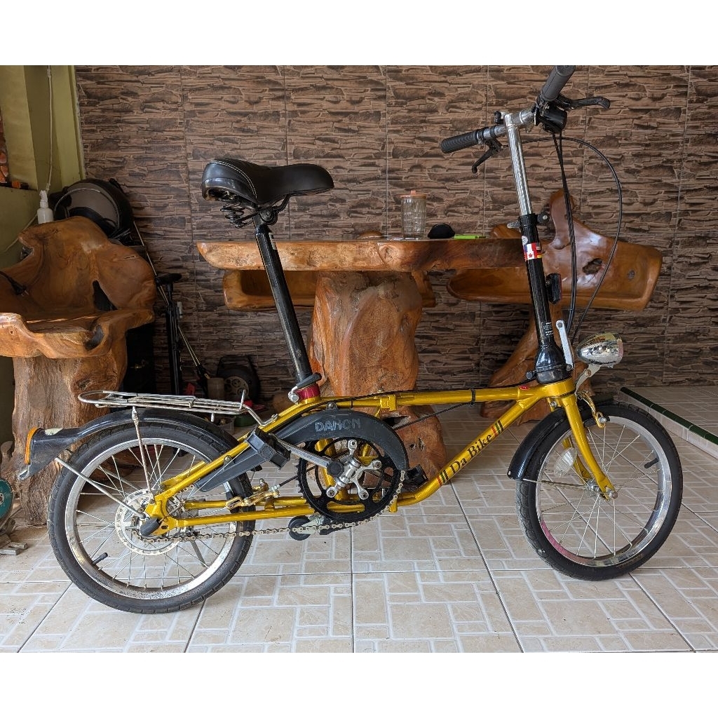 sepeda lipat dahon da bike sirip hiu 16 inch 3 speed sturmey archer