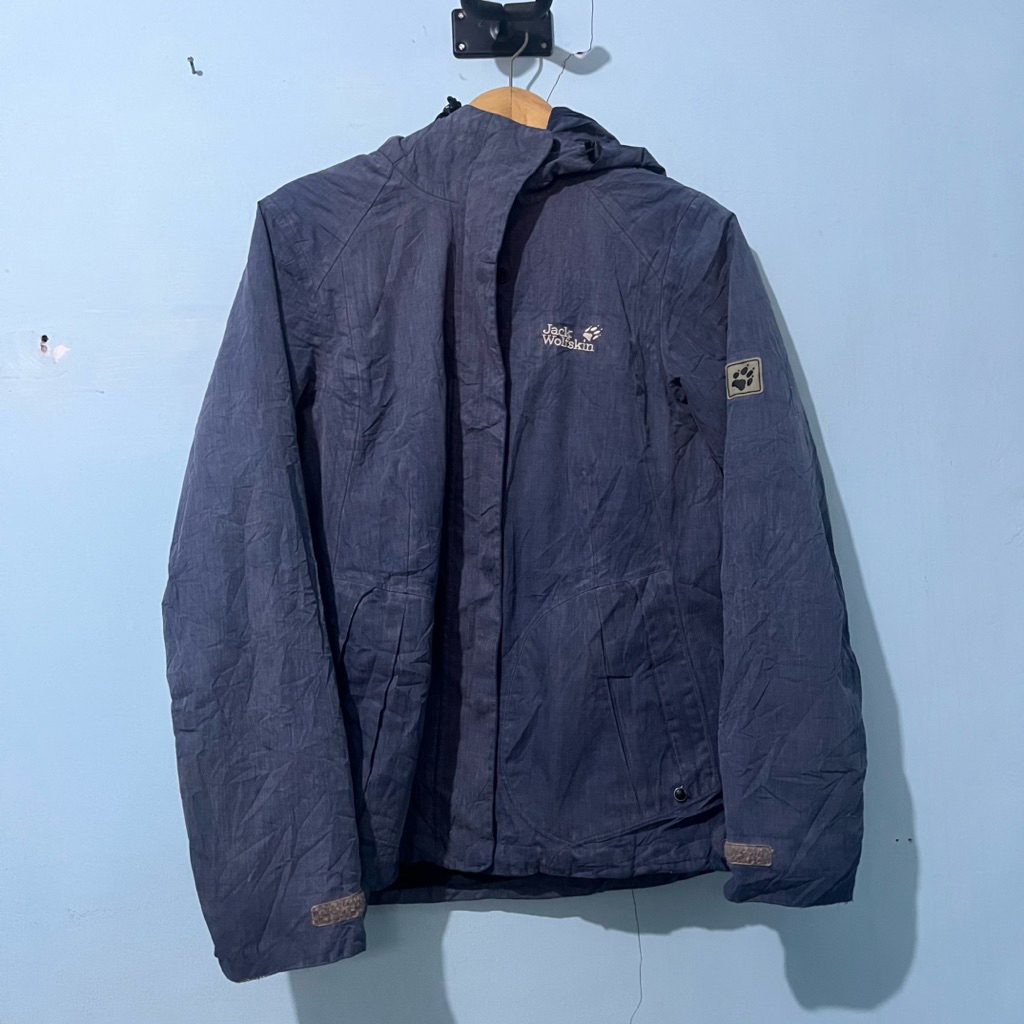 Jaket Outdoor JWS Jack Wolfskin Blue Original